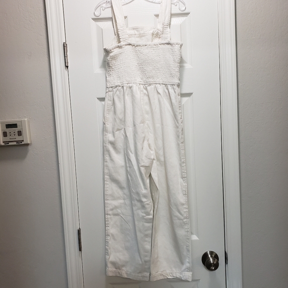 Japna Women’s Off White Jumpsuit Overalls Size Xtra Small - Picture 4 of 10